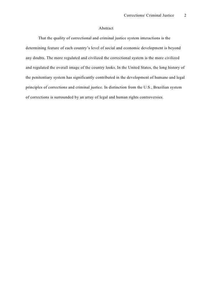 thesis paper abstract